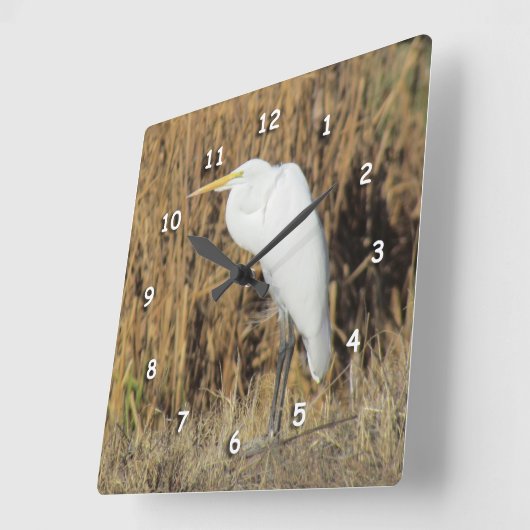 Klok - Witte Heron (Hoek)