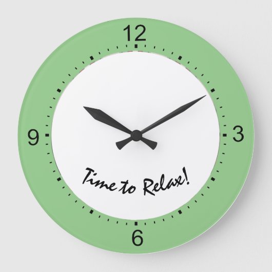 Klok - Zwarte kat op kussens TEST3 (Voorkant)