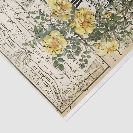  klokbewijs tissuepapier (Detail)