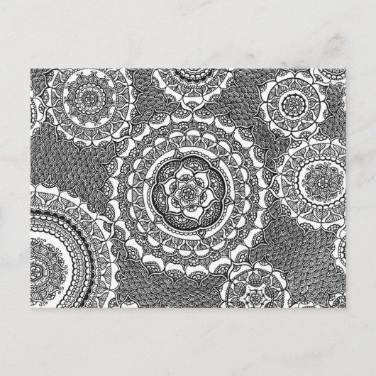 Klokbloemen Briefkaart (Voorkant)