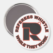 Klokfluitje terwijl je werkt magneet (Voorkant / Achterkant)