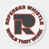 Klokfluitje terwijl je werkt magneet (Voorkant)