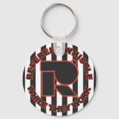 Klokfluitje terwijl je werkt sleutelhanger (Voorkant)