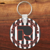 Klokfluitje terwijl je werkt sleutelhanger (Voorkant)