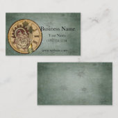  klokgedeelte, Roos- en industriële delen Visitekaartje (Voorkant / Achterkant)