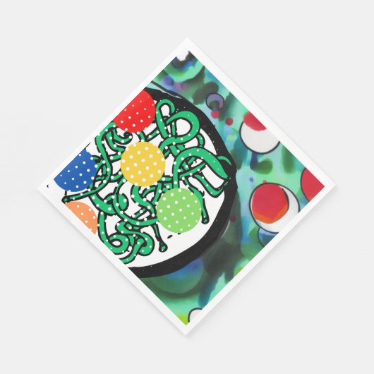 Klokhuis Kermis Chaos Servet (Hoek)