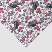 Klokje, bloeding, hart en Rozen Tissuepapier (Detail)