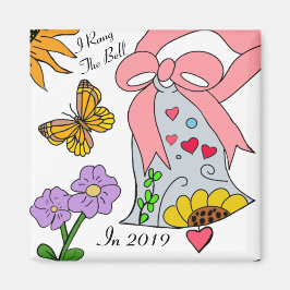 Klokje borstkanker en lint magneet