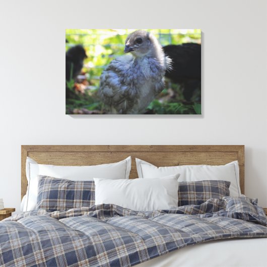 Klokje Canvas Afdruk (Insitu (Slaapkamer))