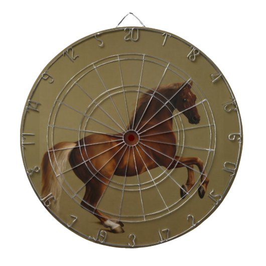 Klokje het paard (door George Stubbs) Dartbord (Voorkant)