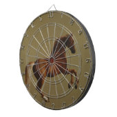 Klokje het paard (door George Stubbs) Dartbord (Voorkant Rechts)