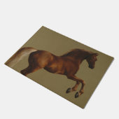 Klokje het paard (door George Stubbs) Deurmat (Schuin)
