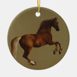 Klokje het paard (door George Stubbs) Keramisch Ornament
