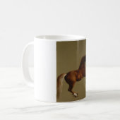 Klokje het paard (door George Stubbs) Koffiemok (Voorkant links)