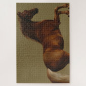 Klokje het paard (door George Stubbs) Legpuzzel (Verticaal)