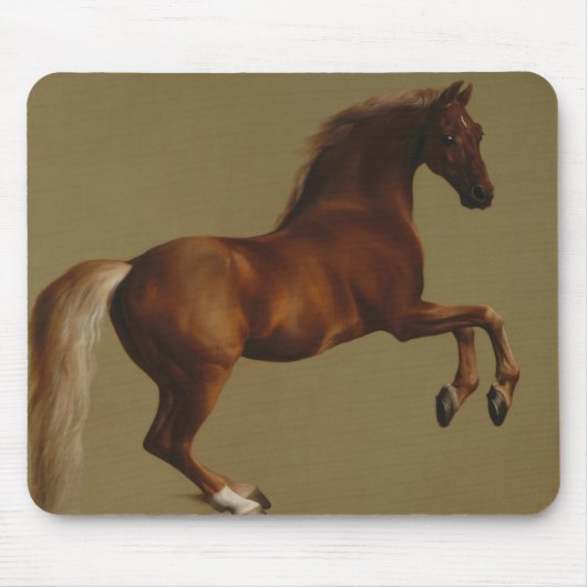 Klokje het paard (door George Stubbs) Muismat (Voorkant)