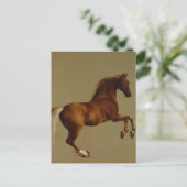 Klokje Race Horse van George Stubbs Briefkaart (Staand voorkant)