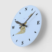 Klokje Trinidad en Tobago Ronde Klok (Hoek)