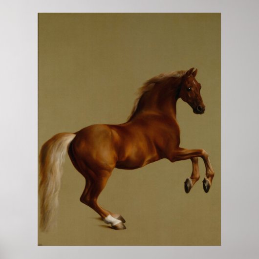 Klokje van George Stubbs Poster (Voorkant)
