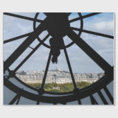 Klokje voor reuzenglas bij Musée d'Orsay - Parijs Cadeaupapier (Vlak)