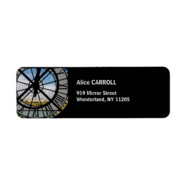 Klokje voor reuzenglas bij Musée d'Orsay - Parijs Etiket