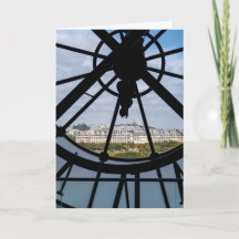 Klokje voor reuzenglas bij Musée d'Orsay - Parijs