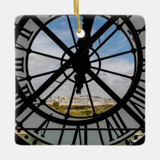 Klokje voor reuzenglas bij Musée d'Orsay - Parijs Keramisch Ornament (Voorkant)