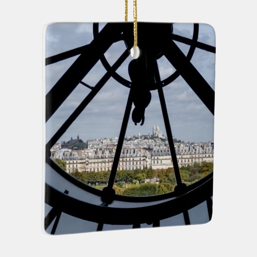 Klokje voor reuzenglas bij Musée d'Orsay - Parijs Keramisch Ornament (Rechts)