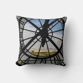 Klokje voor reuzenglas bij Musée d'Orsay - Parijs Kussen