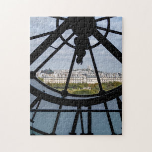 Klokje voor reuzenglas bij Musée d'Orsay - Parijs Legpuzzel