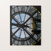 Klokje voor reuzenglas bij Musée d'Orsay - Parijs Legpuzzel (Verticaal)