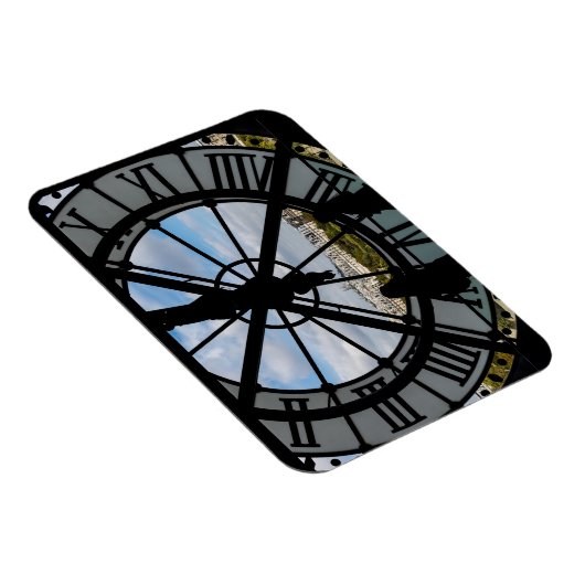 Klokje voor reuzenglas bij Musée d'Orsay - Parijs Magneet (Rechterzijde)