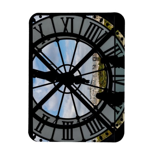 Klokje voor reuzenglas bij Musée d'Orsay - Parijs Magneet (Verticaal)