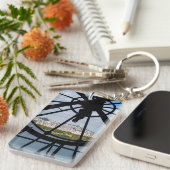 Klokje voor reuzenglas bij Musée d'Orsay - Parijs Sleutelhanger (Voorkant Rechts)