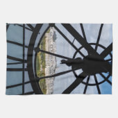Klokje voor reuzenglas bij Musée d'Orsay - Parijs Theedoek (Horizontaal)