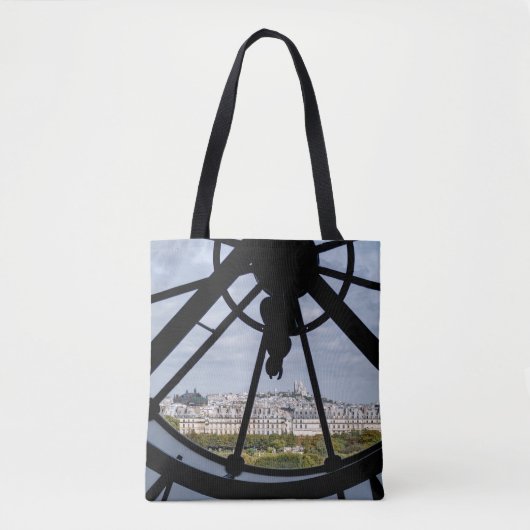 Klokje voor reuzenglas bij Musée d'Orsay - Parijs Tote Bag (Voorkant)