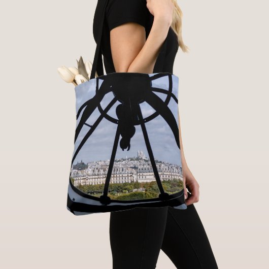 Klokje voor reuzenglas bij Musée d'Orsay - Parijs Tote Bag (Dichtbij)