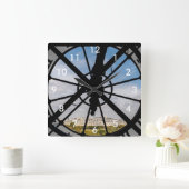 Klokje voor reuzenglas bij Musée d'Orsay - Parijs Vierkante Klok (Huis)