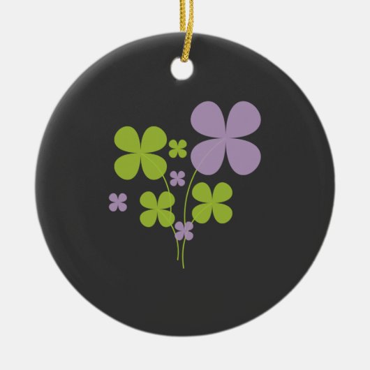 Klokjes Sierstuk Keramisch Ornament (Voorkant)