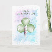 Klokjes Zeeschelpen St. Patrick's Dag Kaart (Voorkant)