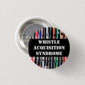 Klokjesacquisitiesyndrome Pin Badge Ronde Button 3,2 Cm (Voorkant /achterkant)
