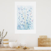 Klokjesbloemen Poster (Keuken)
