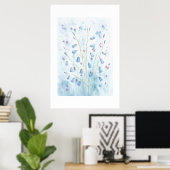 Klokjesbloemen Poster (Thuiskantoor)