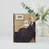 Klokjesmoeder - Coton de Tulear 2 Briefkaart (Staand voorkant)