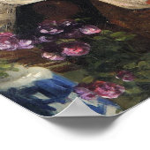 Klokjesrijst - Paarse en goudpasta Poster (Hoek)