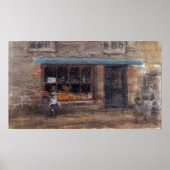 Klokjesverkoper - Sweet Shop Poster (Voorkant)