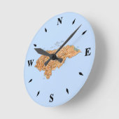 Klokkast Honduras Ronde Klok (Hoek)