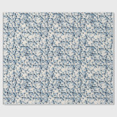 Klokken Bloemen Wrapping Papier (Vlak)