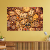 Klokken Canvas Afdruk (Insitu (Woonkamer))