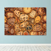 Klokken Canvas Afdruk (Insitu (Houten vloer))